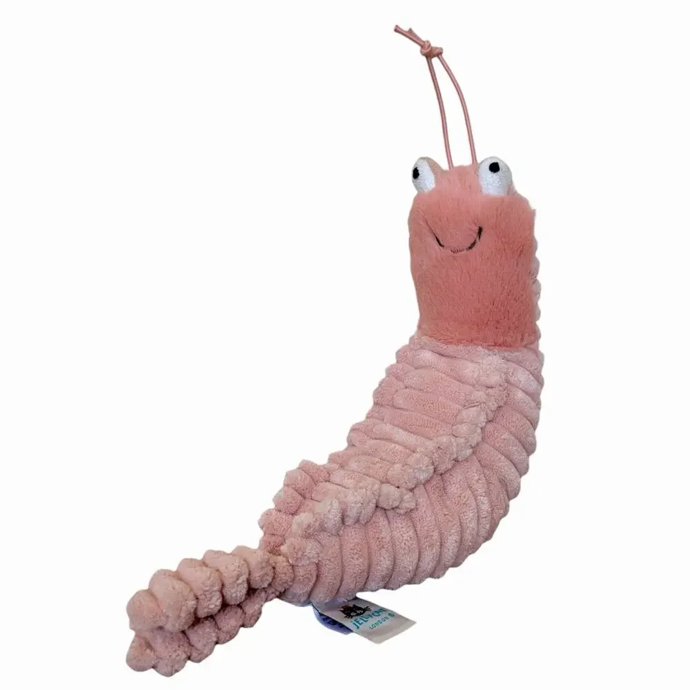 Jellycat Sheldon Shrimp Plush Retired HTF Rare 9”